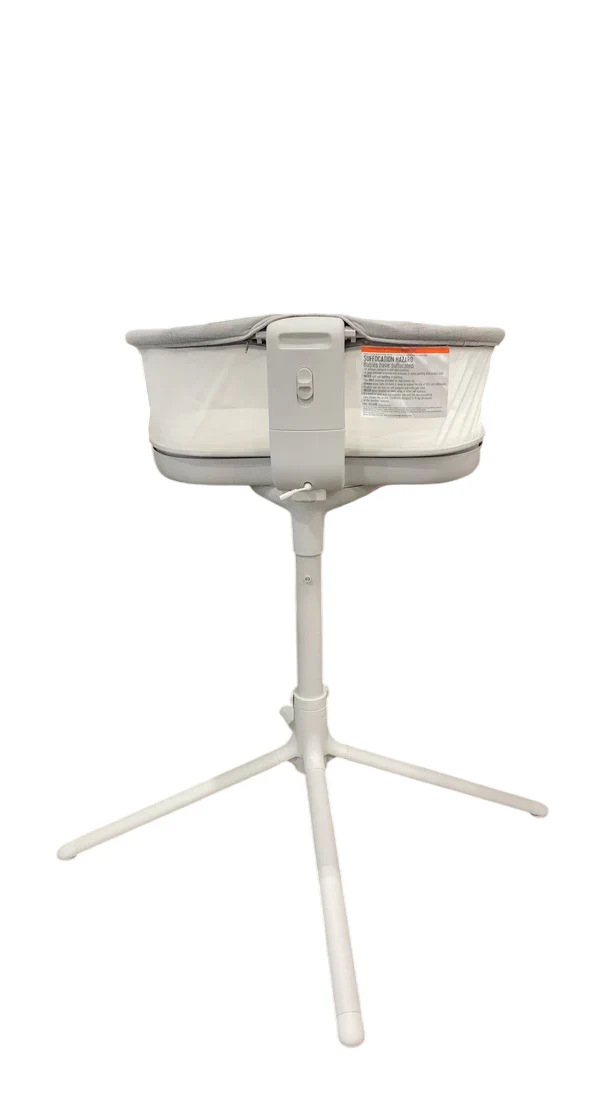 Halo BassiNest Connected Swivel Sleeper 3.0, White/Grey - Image 4