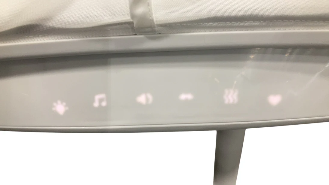 Halo BassiNest Connected Swivel Sleeper 3.0, White/Grey - Image 3