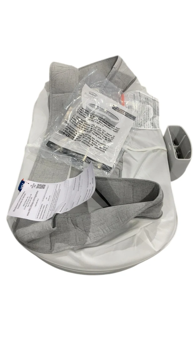 Halo BassiNest Connected Swivel Sleeper 3.0, White/Grey - Image 3