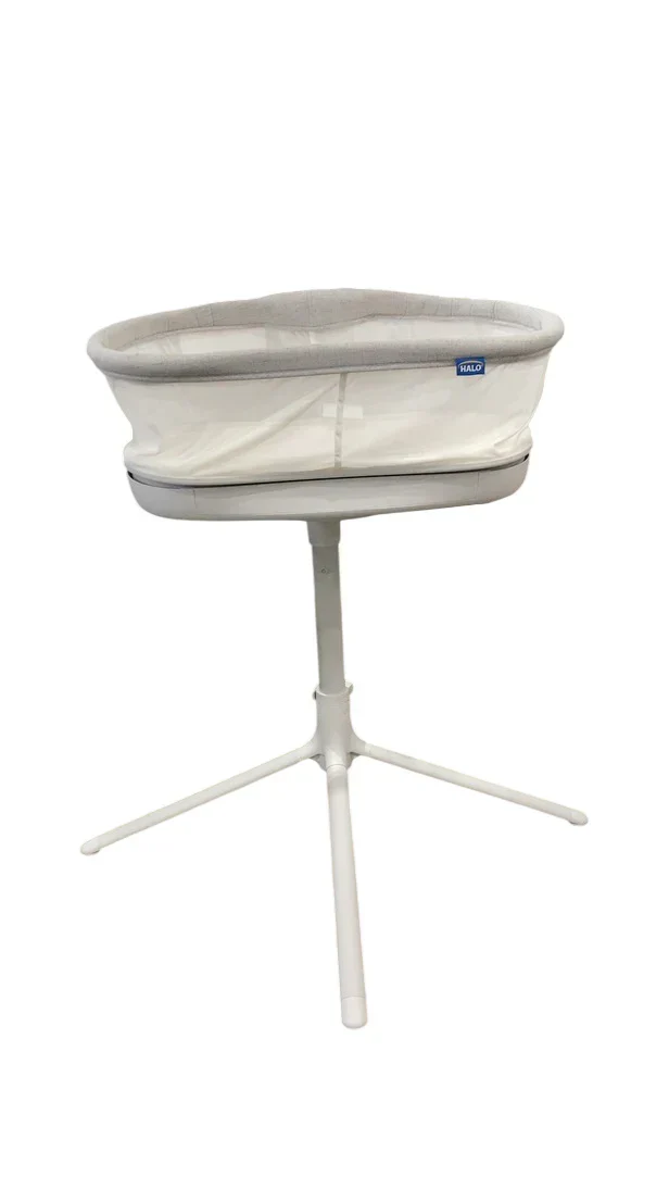 Halo BassiNest Connected Swivel Sleeper 3.0, White/Grey