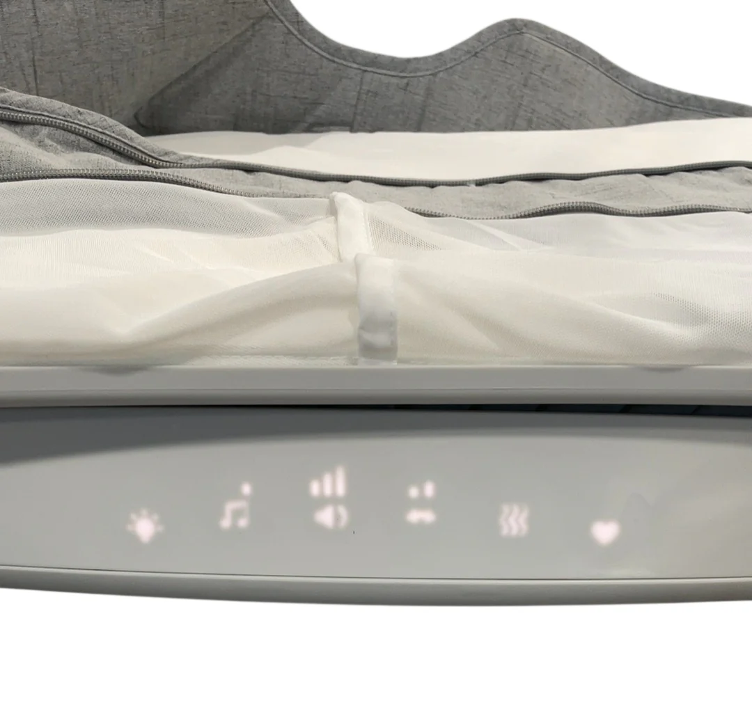 Halo BassiNest Connected Swivel Sleeper 3.0, White/Grey - Image 5