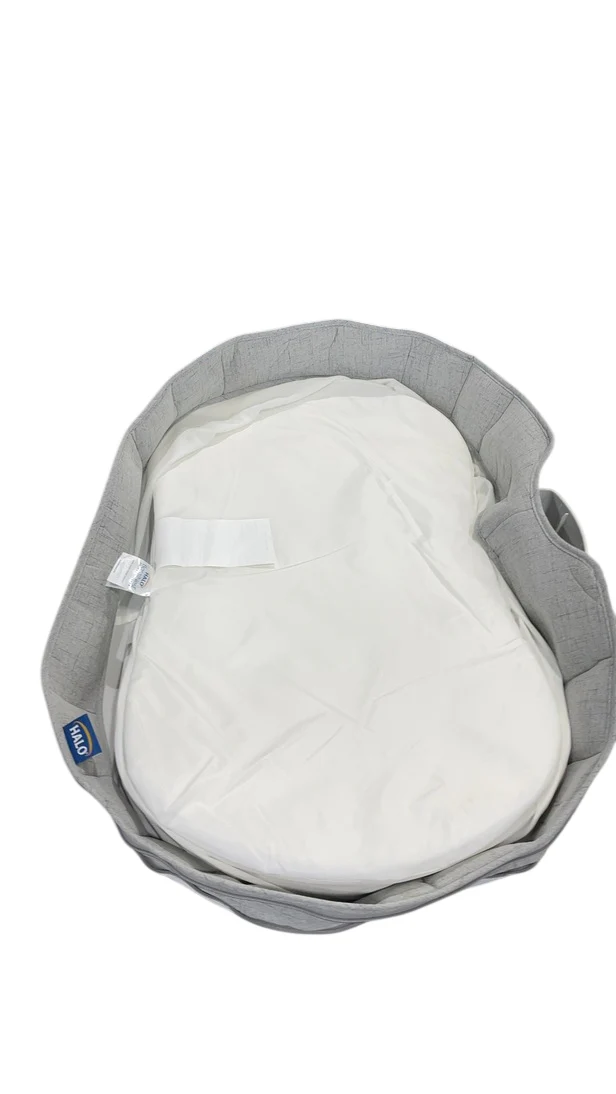 Halo BassiNest Connected Swivel Sleeper 3.0, White/Grey - Image 2