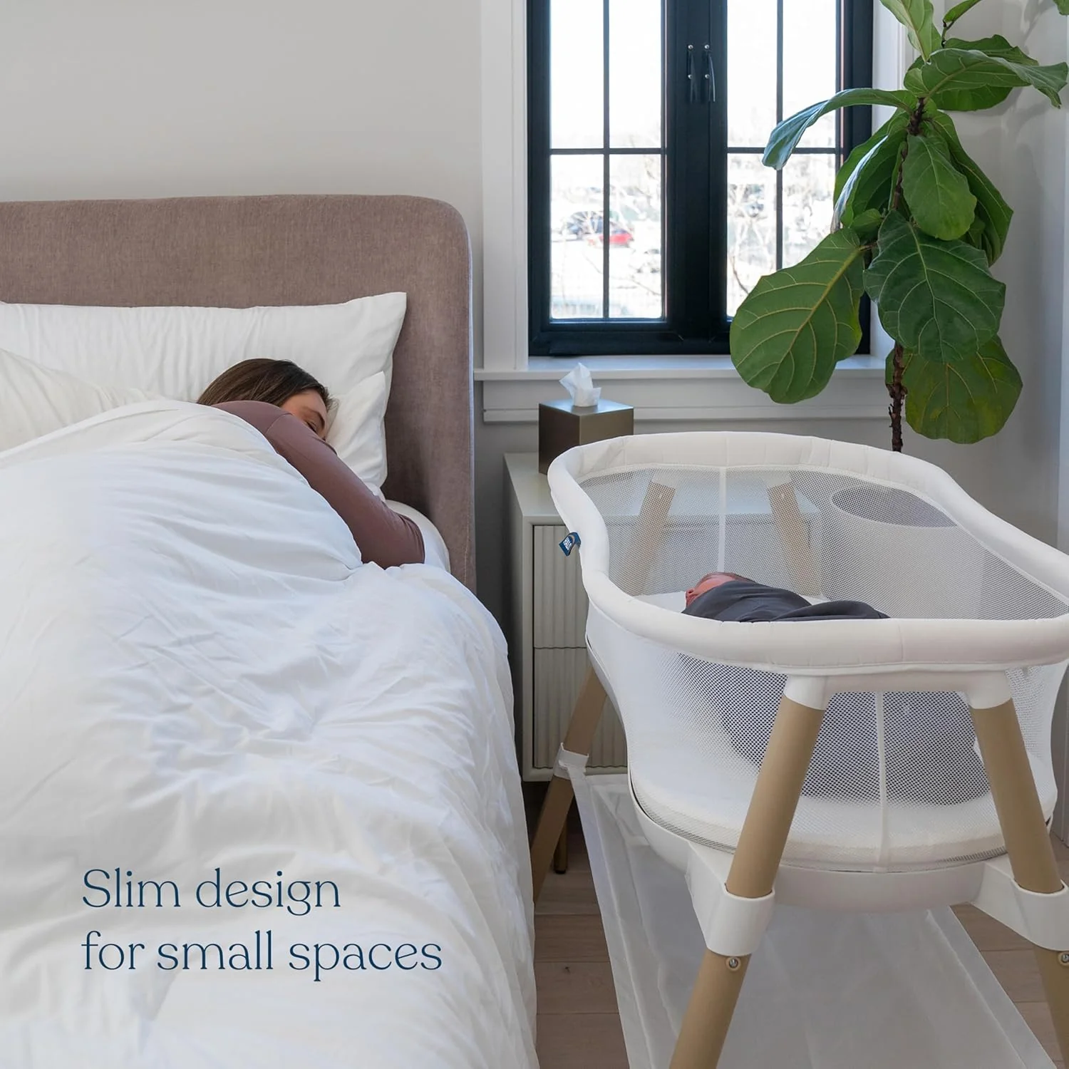 Halo BassiNest Essential Sleeper, White - Image 3