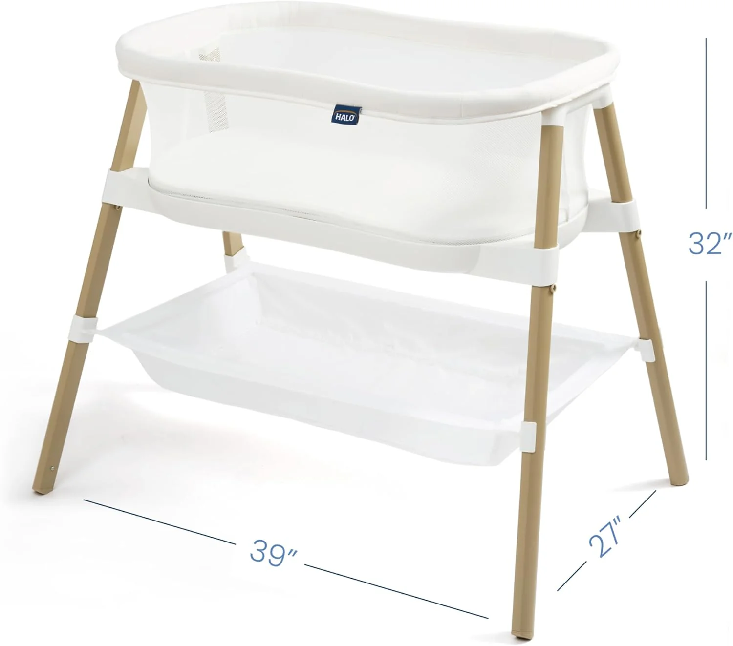 Halo BassiNest Essential Sleeper, White - Image 5