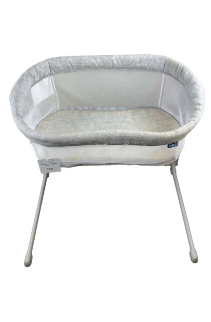 Halo BassiNest Flex Portable Bassinet, Heather Weave - Image 3
