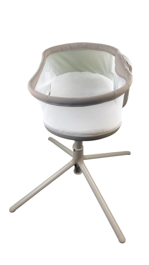 Halo Bassinest Soothing Swivel Sleeper 3.0 Bassinet, Warm Grey - Image 3