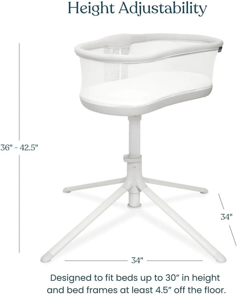 Halo Bassinest Swivel Sleeper 3.0, Grey - Image 5