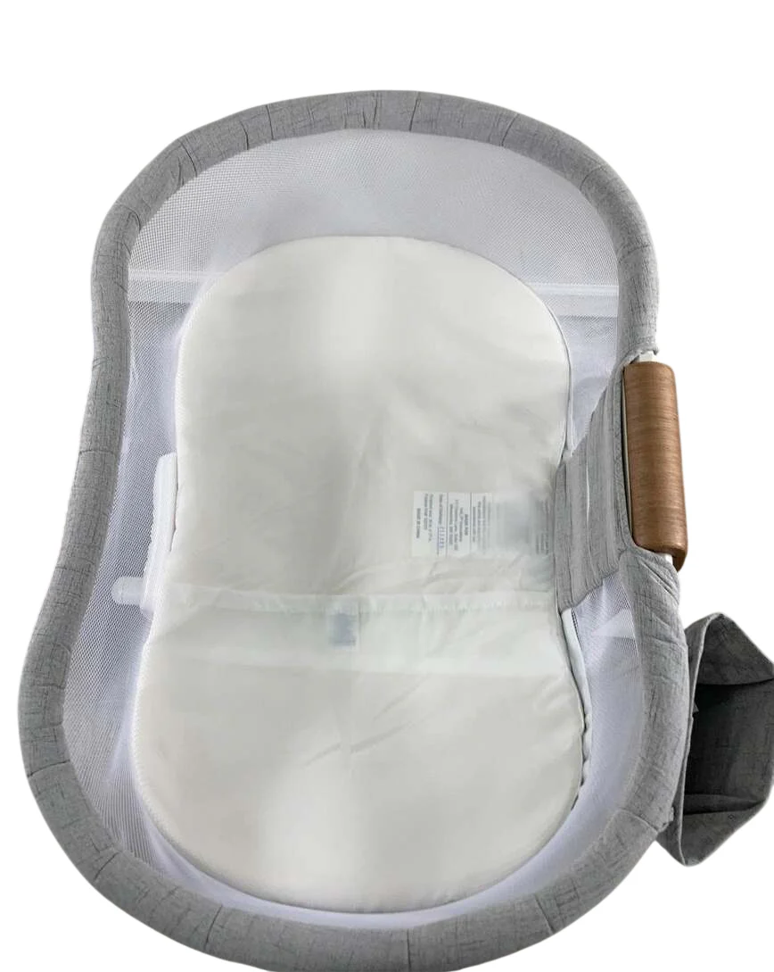 Halo BassiNest Swivel Sleeper Luxe Series, Dove Grey Tweed - Image 4
