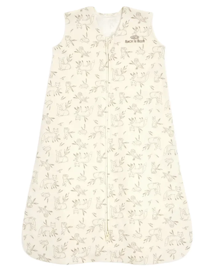 Halo Cotton Sleepsack, Lullaby Forest, Small