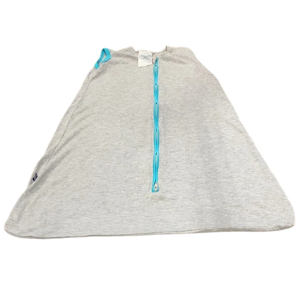 Halo Ideal Temp Wearable Blanket, Grey/Aqua, Medium - Image 2