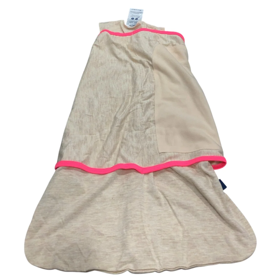 Halo IdealTemp SleepSack Swaddle, Newborn, Oatmeal Pink - Image 2