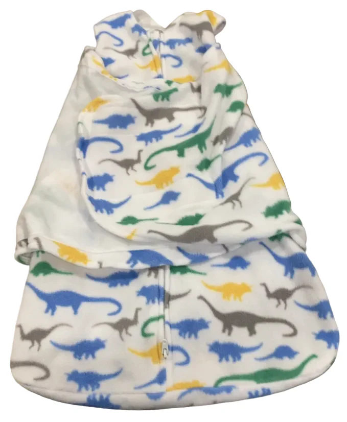 Halo Micro-Fleece SleepSack, Dinos, Newborn - Image 2