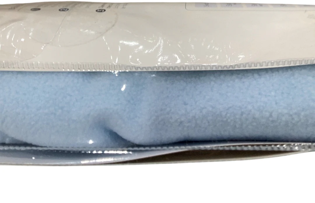 Halo Micro-Fleece SleepSack, Medium, Light Blue - Image 2