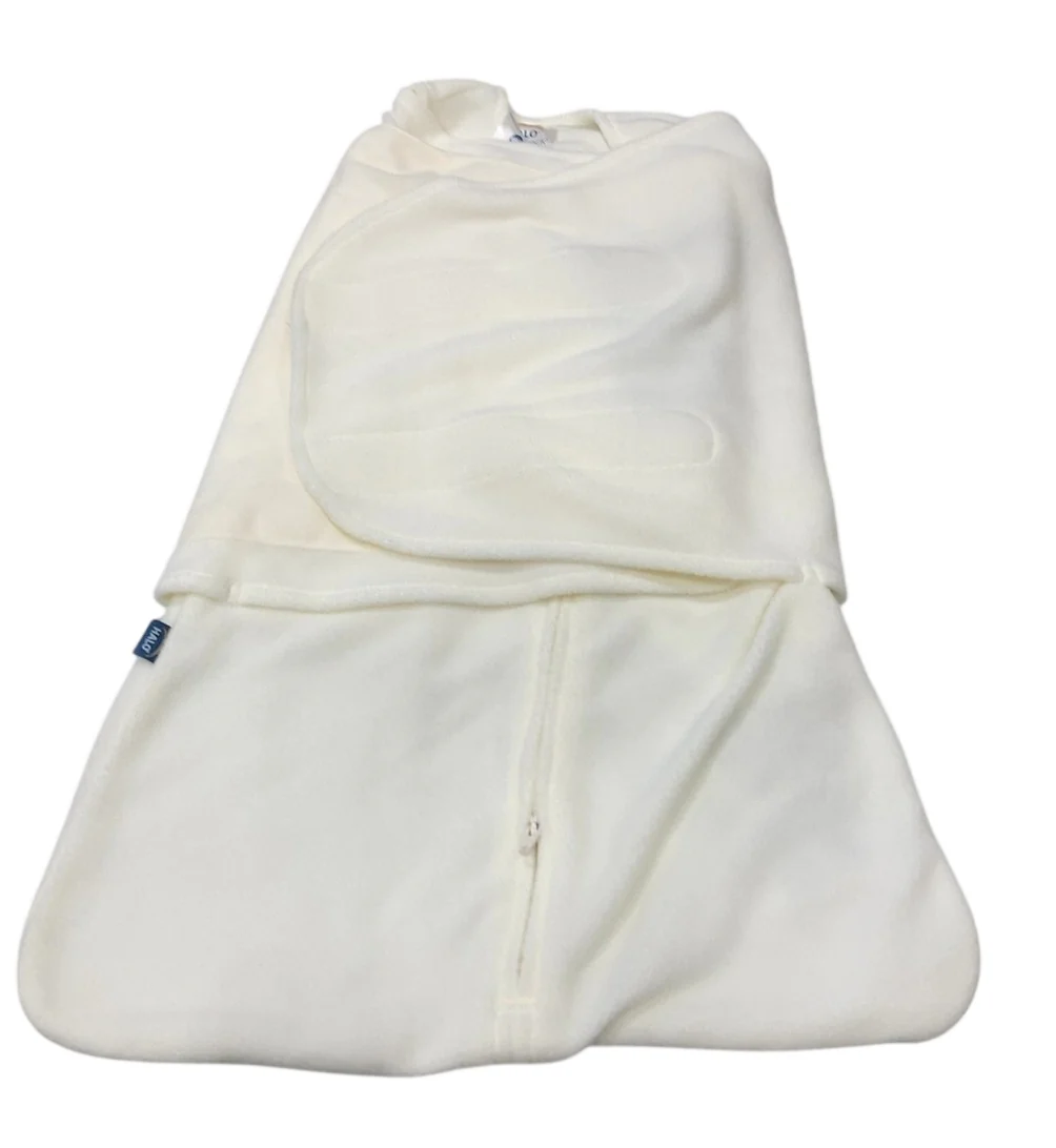 Halo Micro-Fleece Swaddle, Cream, Newborn - Image 2