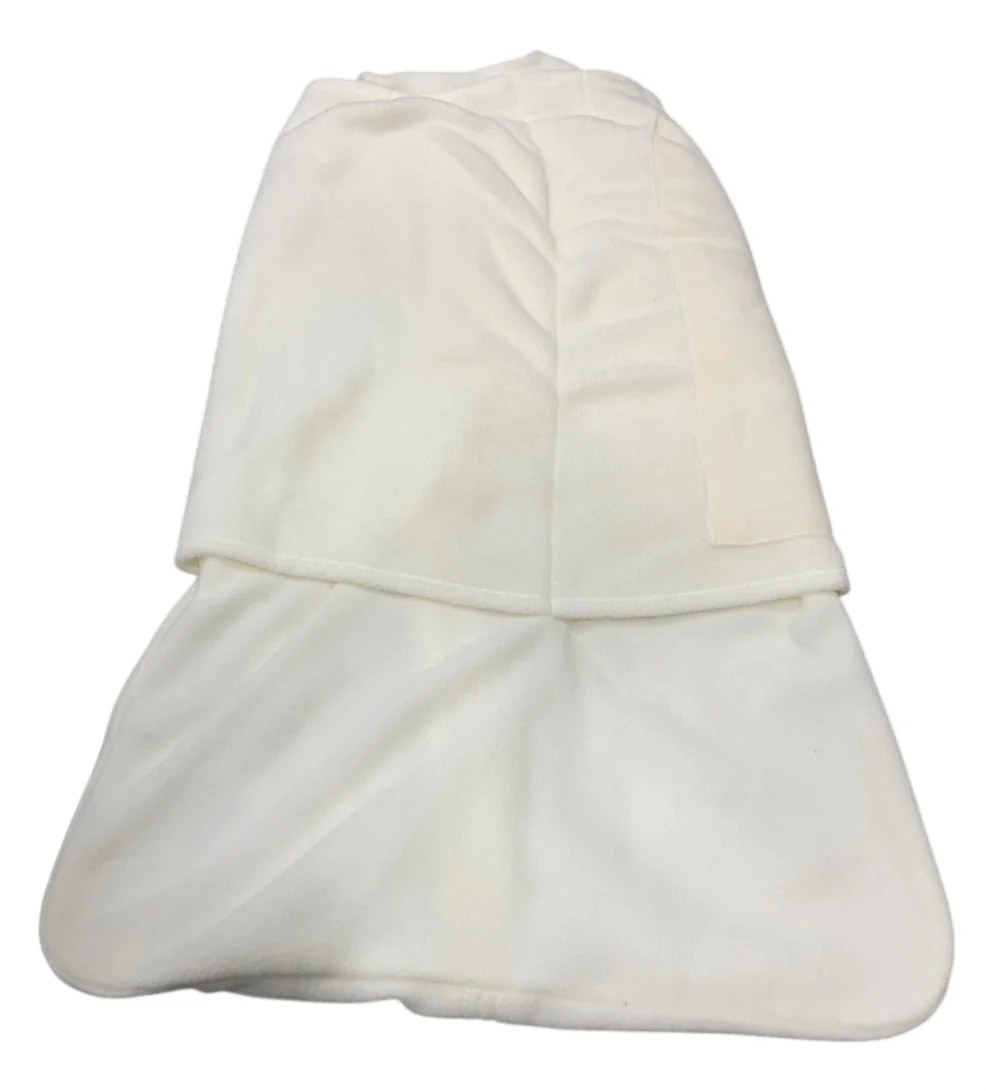 Halo Micro-Fleece Swaddle, Cream, Newborn - Image 3