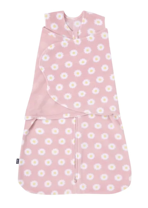 Halo Micro-Fleece Swaddle, Daisy, Small