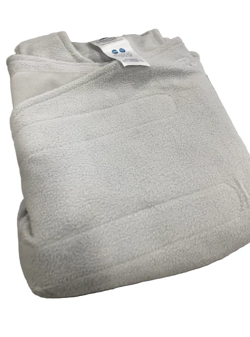 Halo Micro-Fleece Swaddle, Gray, Newborn - Image 2