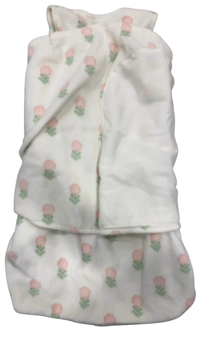 Halo Micro-Fleece Swaddle, Newborn, Block Flower - Image 2