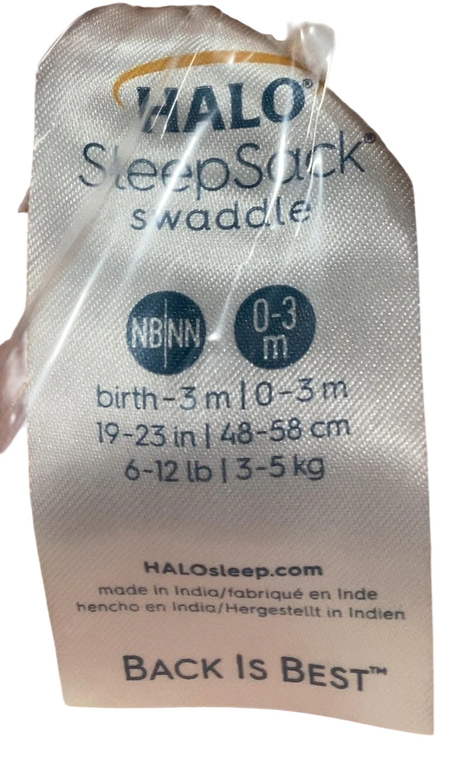 Halo Micro-Fleece Swaddle, Newborn, Daisy - Image 2