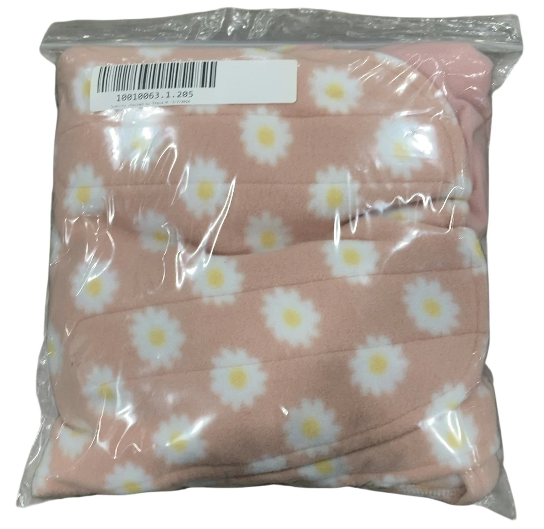 Halo Micro-Fleece Swaddle , Newborn, Daisy - Image 3