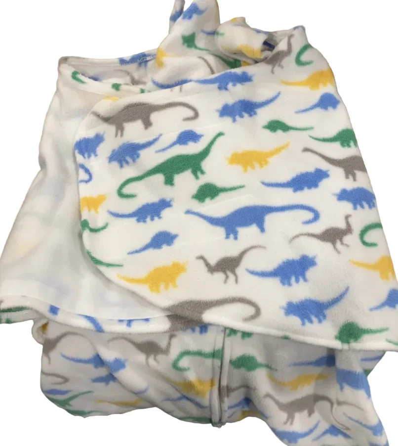 Halo Micro-Fleece Swaddle, Newborn, Dinos - Image 2