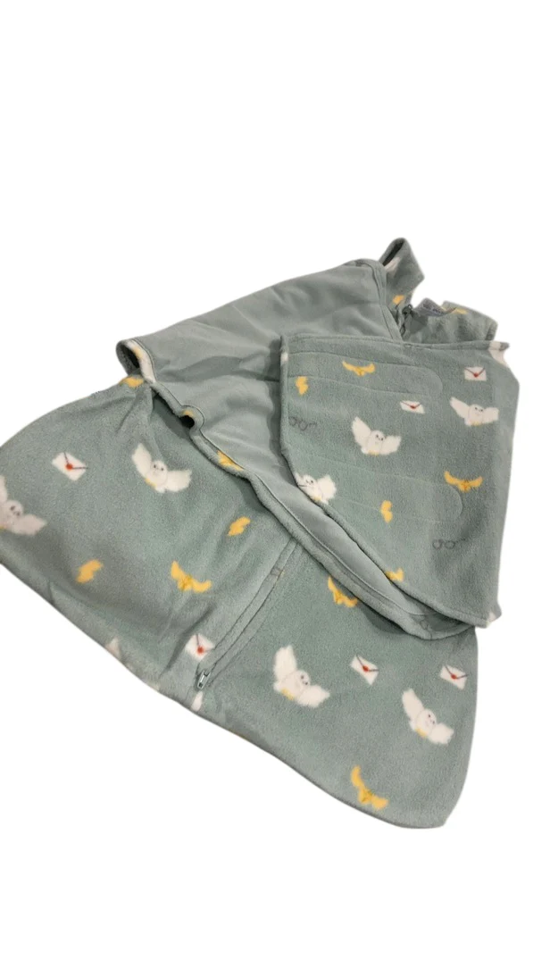 Halo Micro-Fleece Swaddle, Newborn, Harry Potter Hedwig - Image 2