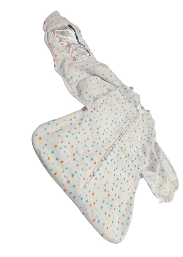 Halo Micro-Fleece Swaddle, Small, Confetti - Image 2