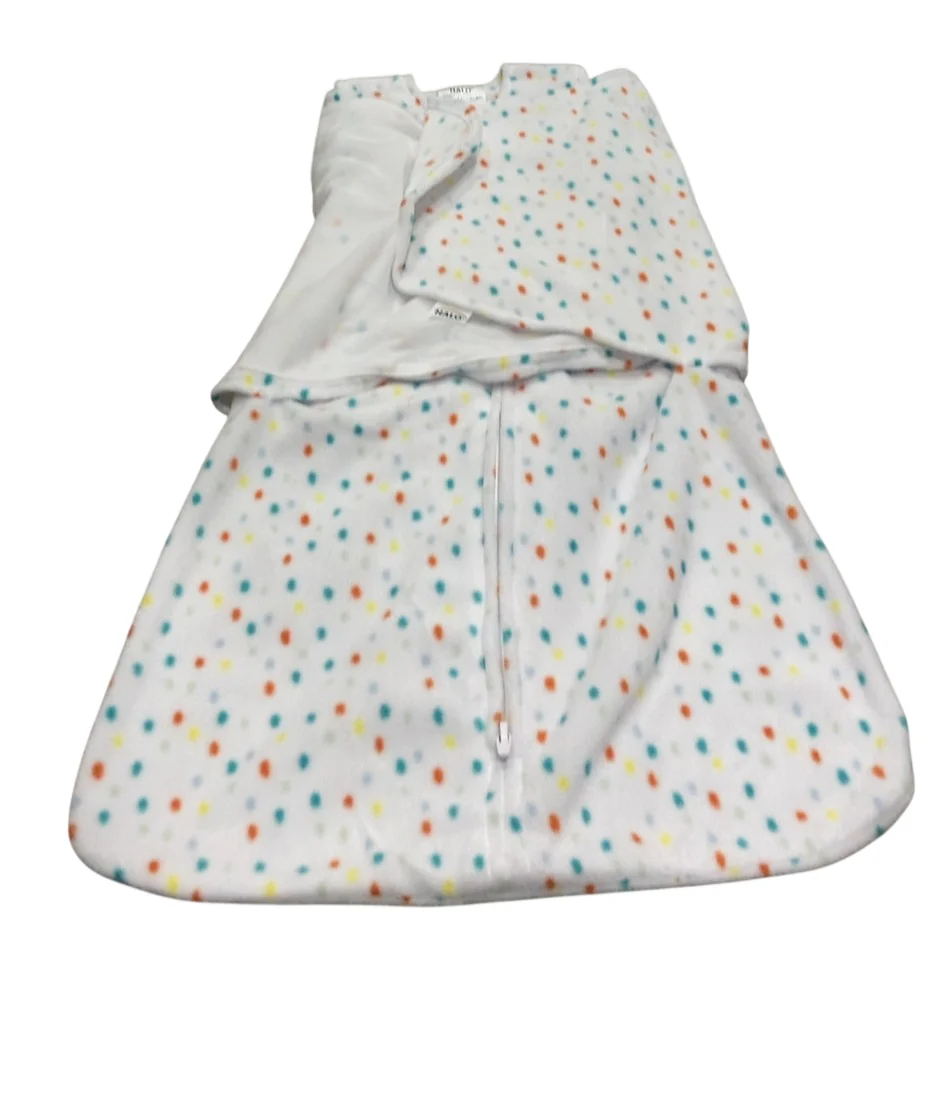 Halo Micro-Fleece Swaddle, Small, Confetti - Image 3
