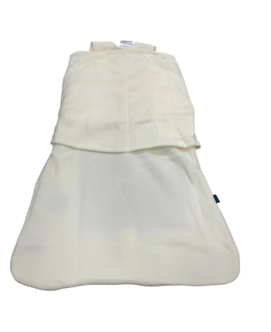 Halo Micro-Fleece Swaddle, Small, Cream - Image 2