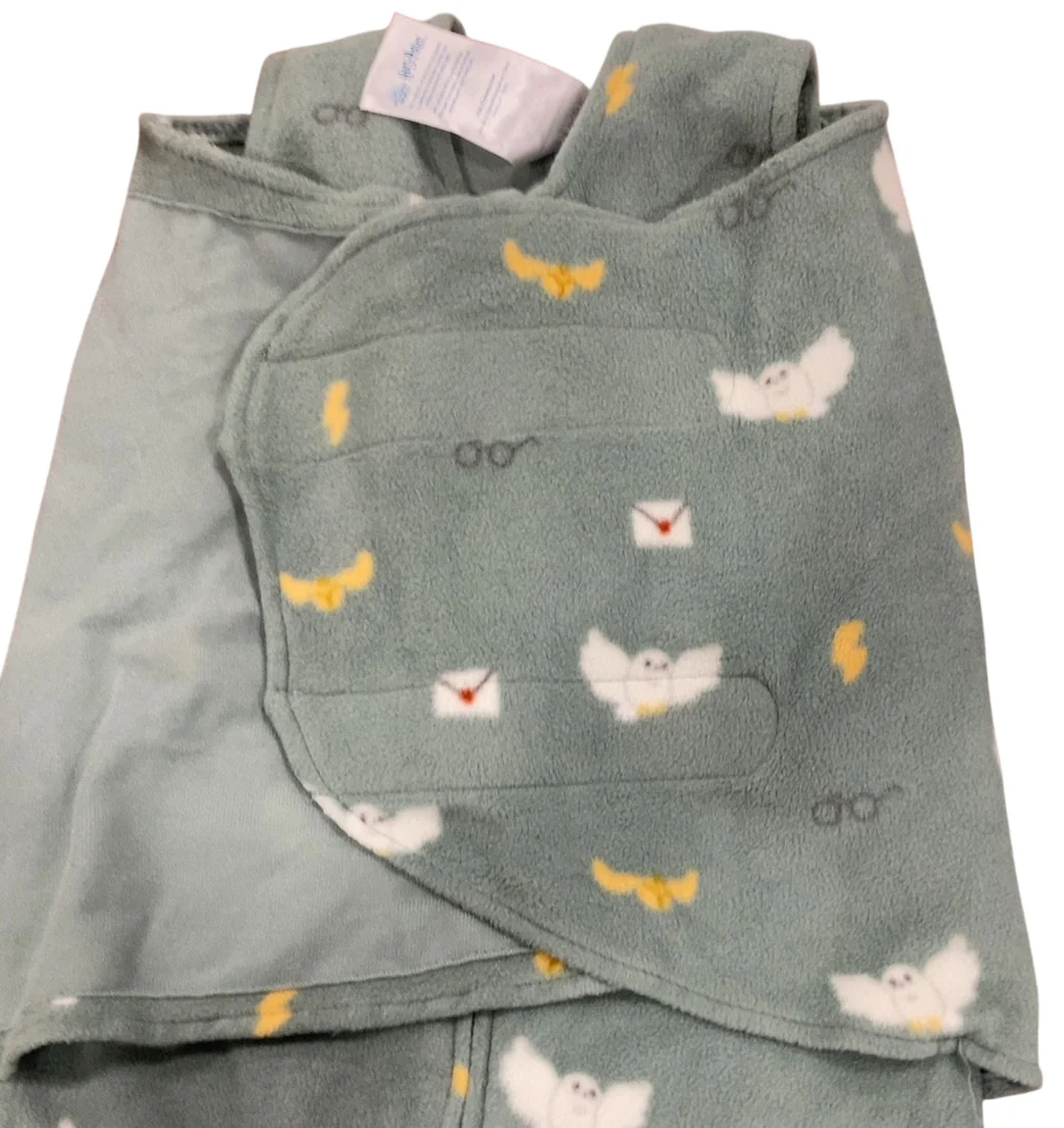 Halo Micro-Fleece Swaddle, Small, Harry Potter Hedwig - Image 2