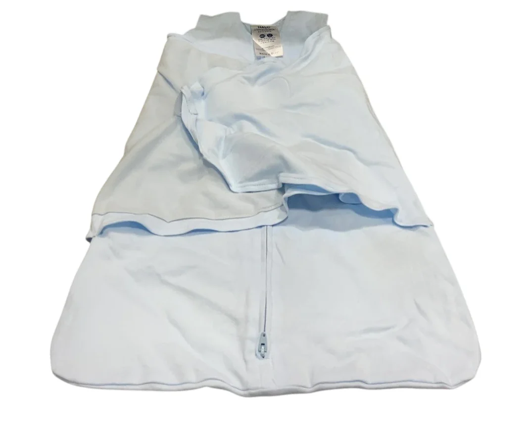 Halo SleepSack Swaddle, Baby Blue, Newborn
