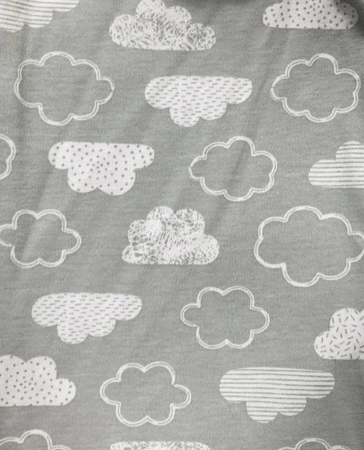 Halo SleepSack Swaddle, Clouds, Small - Image 3