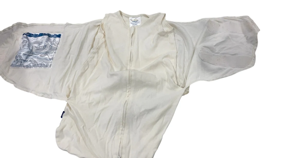 Halo SleepSack Swaddle, Cream, Newborn - Image 2
