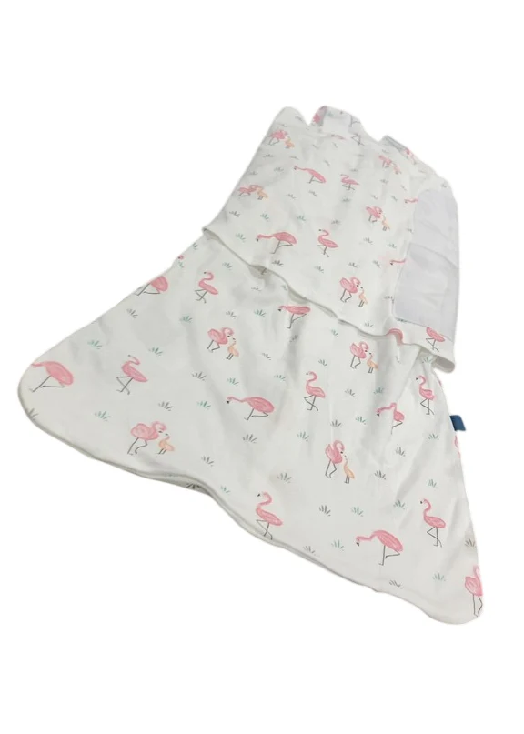 Halo SleepSack Swaddle, Flamingo, Small - Image 3