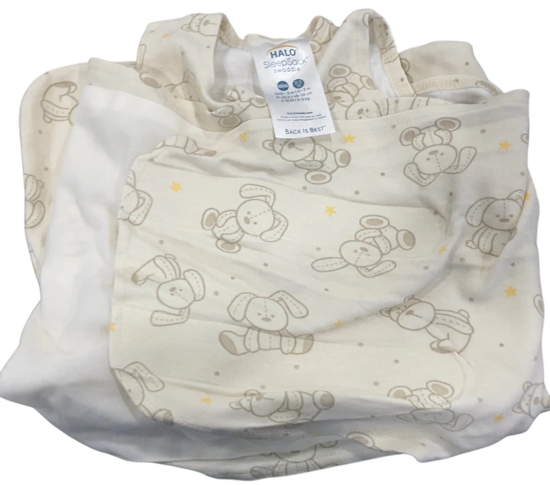 Halo SleepSack Swaddle, Floppy Friends, Newborn - Image 3
