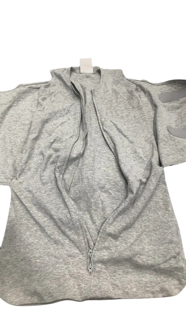 Halo SleepSack Swaddle, Heather Gray, Small - Image 2