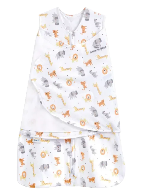 Halo SleepSack Swaddle, Jungle, Preemie