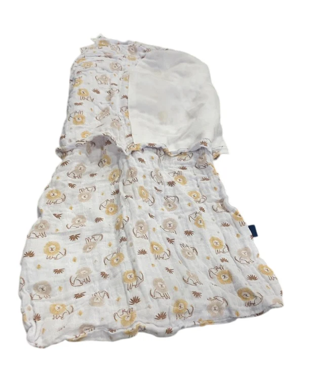 Halo SleepSack Swaddle, Lions Print, Small - Image 3