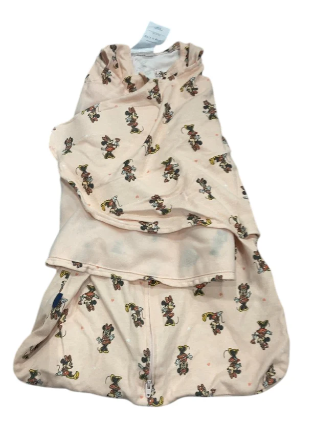 Halo SleepSack Swaddle, Minnie Fun Print, Newborn