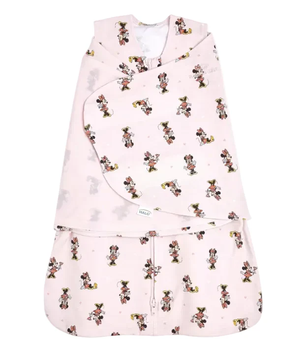 Halo SleepSack Swaddle, Minnie Fun, Small
