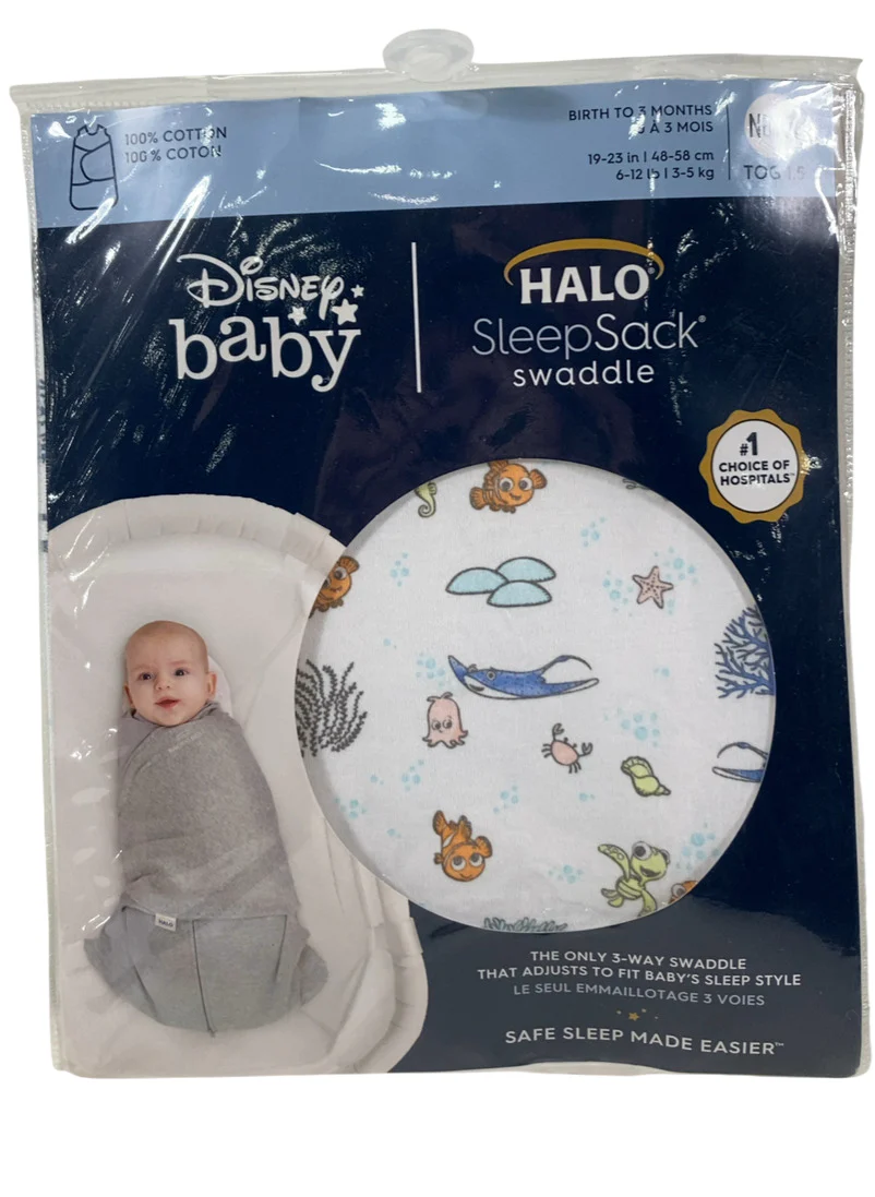 Halo SleepSack Swaddle, Nemo Tie Dye, Newborn - Image 2