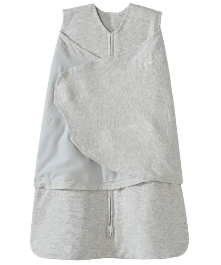 Halo SleepSack Swaddle, Newborn, Heather Gray