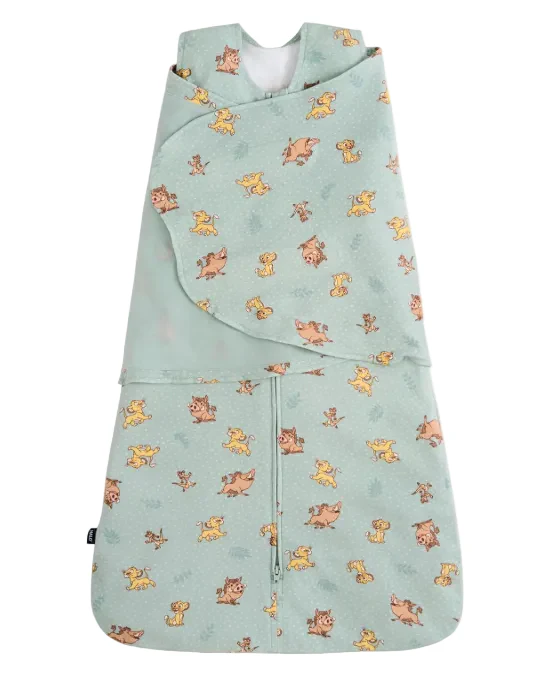 Halo SleepSack Swaddle, Newborn, Lion KIng Friends