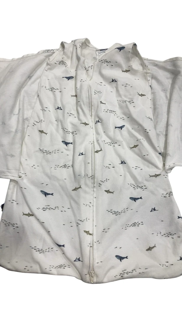 Halo SleepSack Swaddle, Newborn, Ocean Life - Image 2