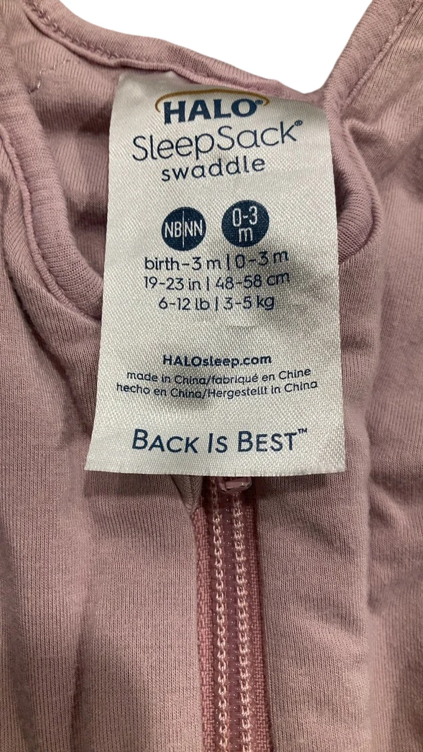 Halo SleepSack Swaddle, Newborn, Pink - Image 3