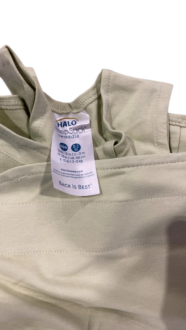 Halo SleepSack Swaddle, Newborn, Sage - Image 4