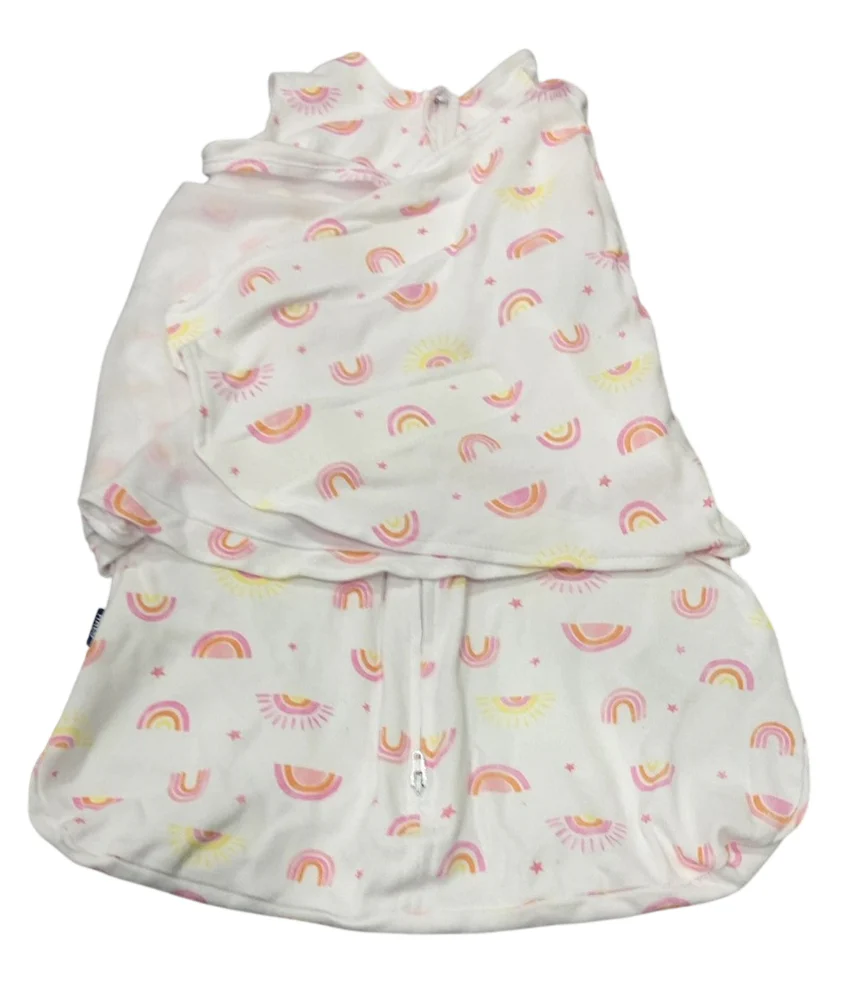 Halo SleepSack Swaddle, Newborn, Sunshine Rainbows