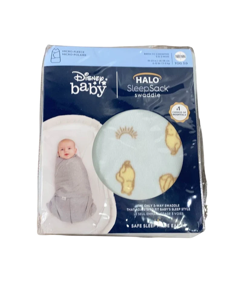 Halo SleepSack Swaddle, Newborn, Sunshine Winnie - Image 2