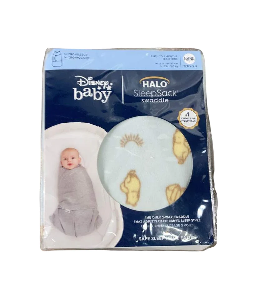 Halo SleepSack Swaddle, Newborn, Sunshine Winnie - Image 4