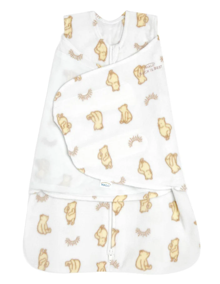 Halo SleepSack Swaddle, Newborn, Sunshine Winnie